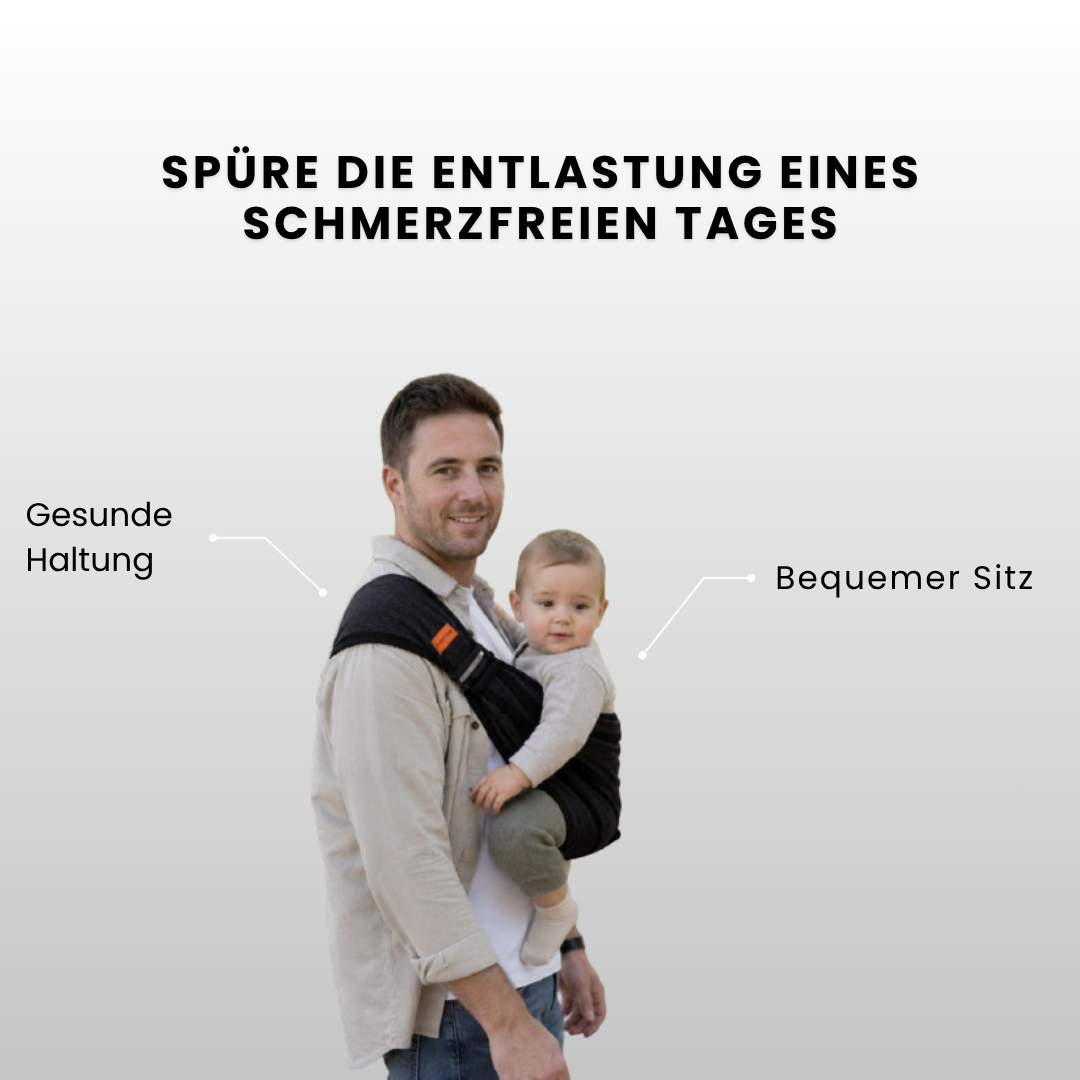 EasyHold™ - Ergonomische Babytrage