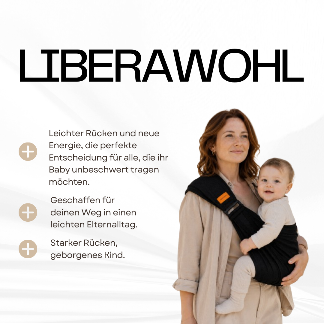 EasyHold™ - Ergonomische Babytrage